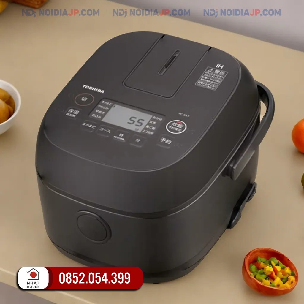 Nồi cơm điện Toshiba RC-5XT dung tích 0.54L - Nội Địa JP