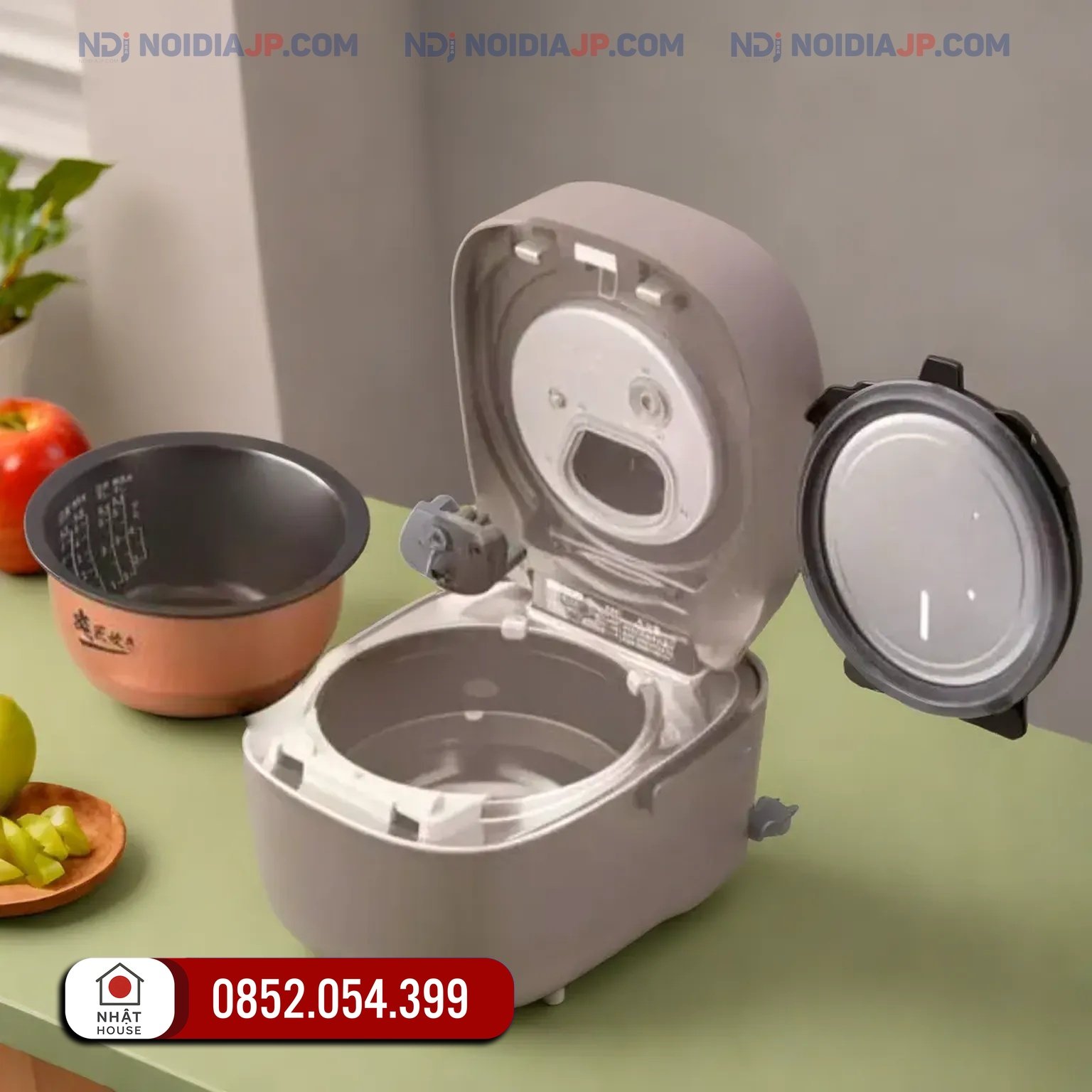 Nồi cơm điện Toshiba RC-10VSV 1.0L Model 2023 - Nội Địa JP Nồi cơm điện Toshiba RC-10VSV 1.0L Model 2023 - Hình ảnh 4