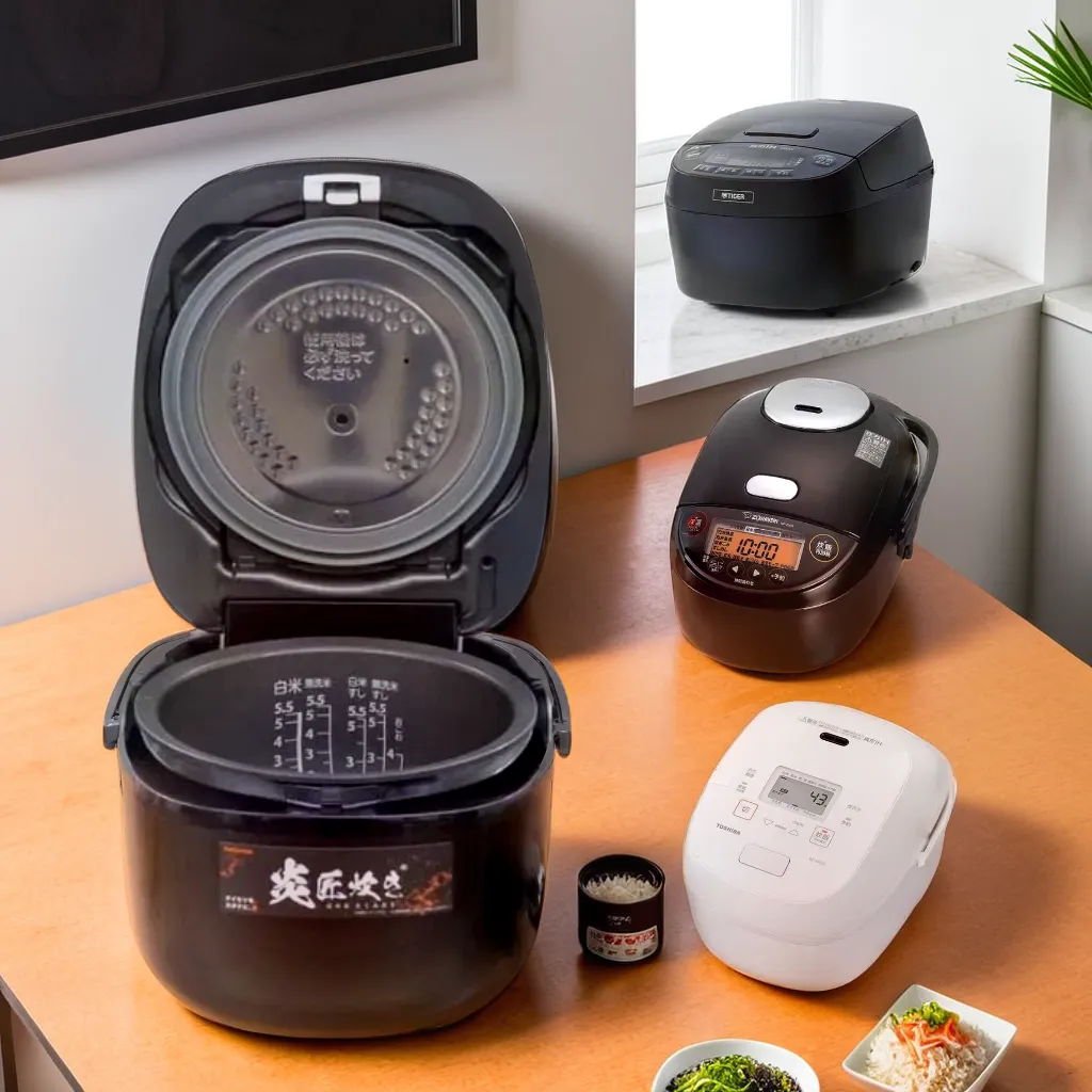 ẩm thực Nhật Bản, nấu ăn với nồi cơm điện Nhật
