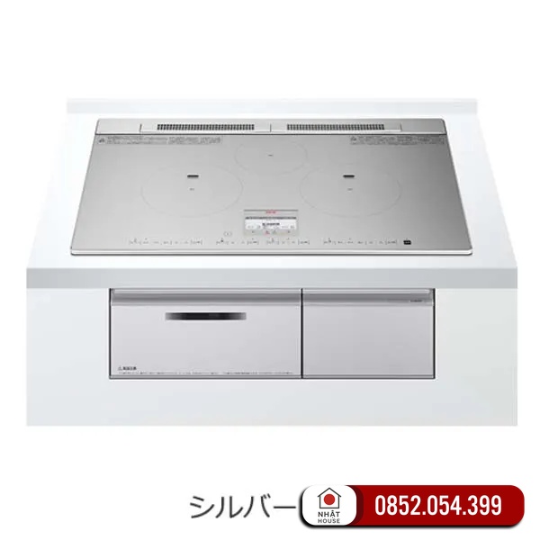 Bếp từ Hitachi HT-N8STWF 3 bếp từ, 1 lò nướng - Nội Địa JP