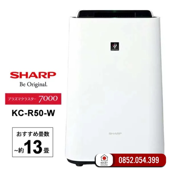 Hướng dẫn sử dụng máy lọc không khí Sharp KC-R50-W hiệu quả và chi tiết - Nội Địa JP